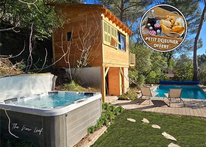 Hotel Jacuzzi Privatif La Cabane Aixoise Piscine&Jacuzzi